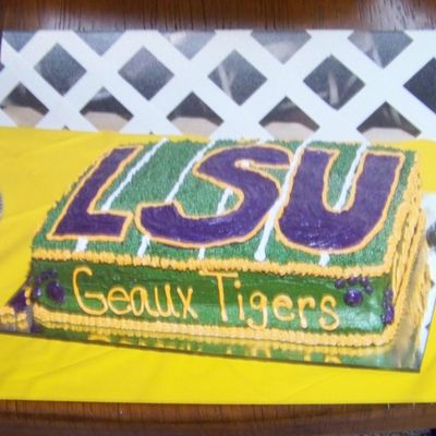 Lsu Groom's Cake