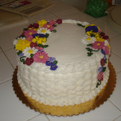 Wilton Course 2 Final Cake