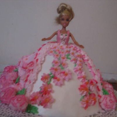 Princess Barbie Cake
