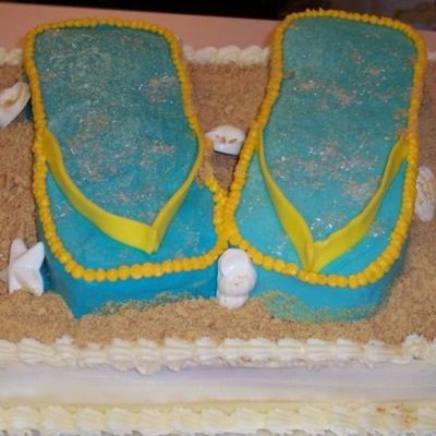 Flip Flop Cake