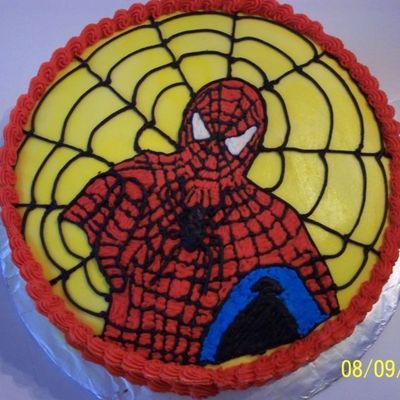 Spiderman Cake