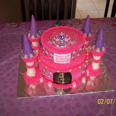 Princess Castle Cake