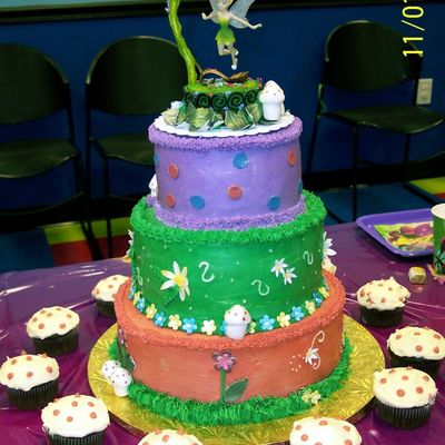Tinkerbell Cake