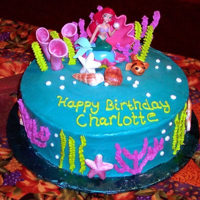 Little Mermaid Cake