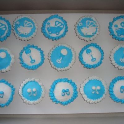 Baby Shower Cupcakes