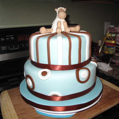 Boy Baby Shower Cake