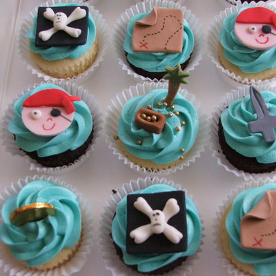 Pirate Cupcake