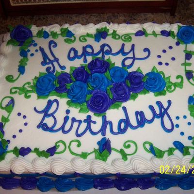 Blue And Purple Roses