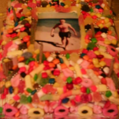 Candy Picture Frame Cake