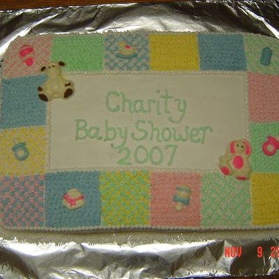 Charity Baby Shower Cake
