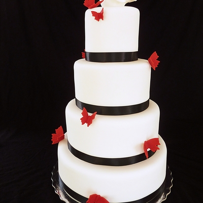 Butterfly Wedding Cake