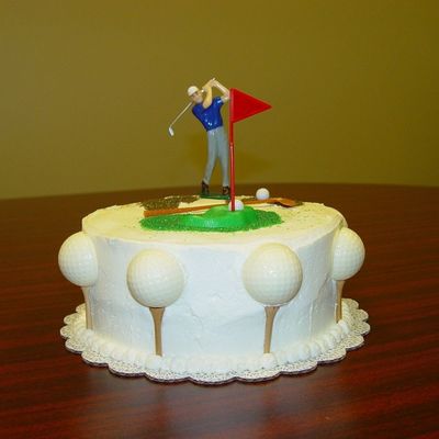 Golf Birthday Cake