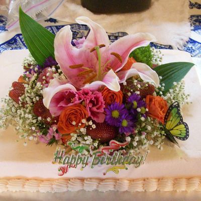 Square Birthday Cake