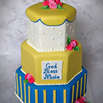 Nicole's Confirmation Cake