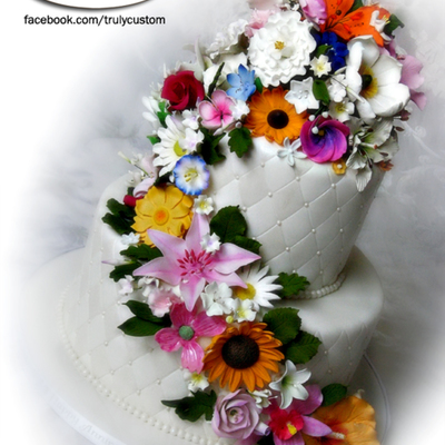 Fifty Different Flowers For A 50Th Anniversary