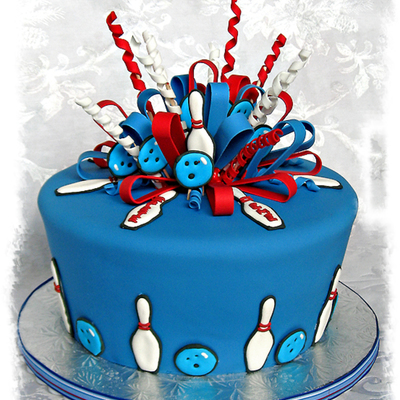 Bowling Cake