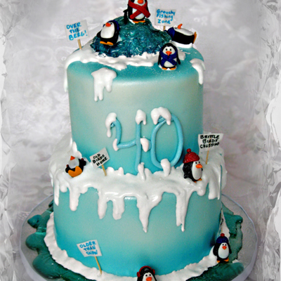 Over The Iceberg (Hill) Cake