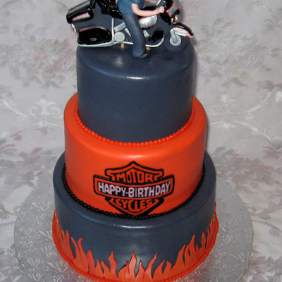 Harley Davidson Cake