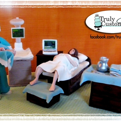 Obstetrics Doctor Retirement Cake