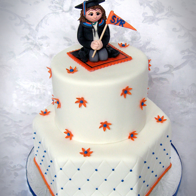 Syracuse University Graduation Cake