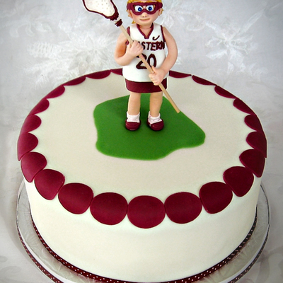 Lacrosse Cake
