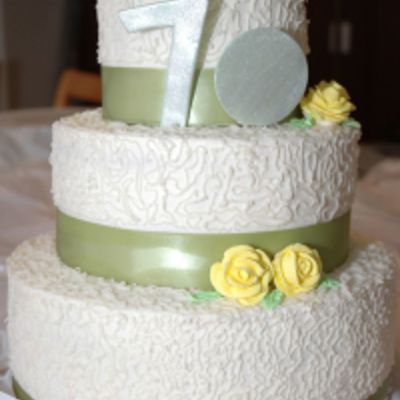 My First Stacked Cake...