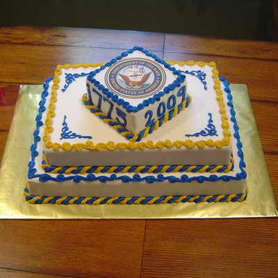 2009 Navy Ball Cake