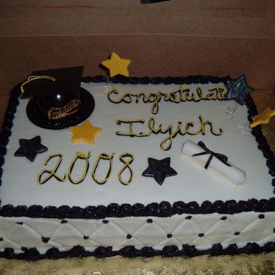 Black/gold Graduation