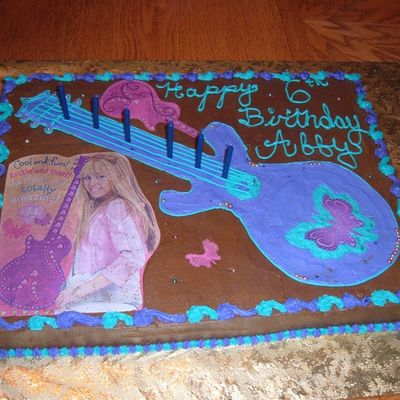 Hannah Montanna Cake