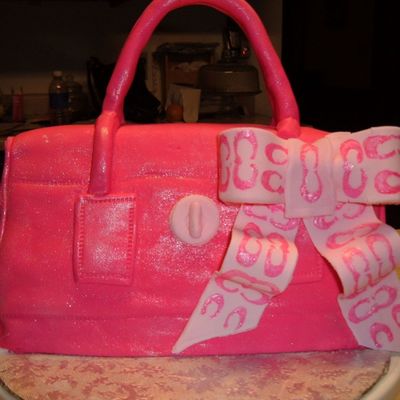 Pink Coach Purse