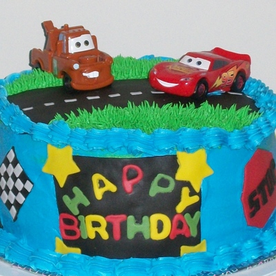 Cars Birthday Cake