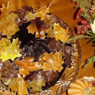Autumn Leaf Cake