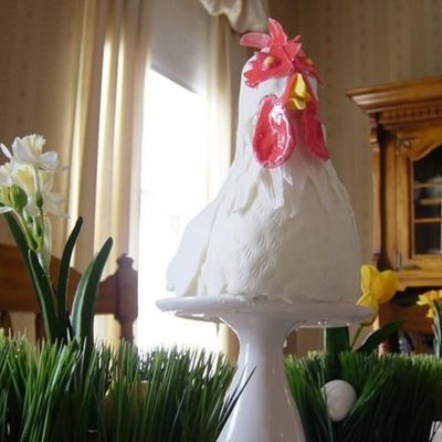 Easter Chicken Cake