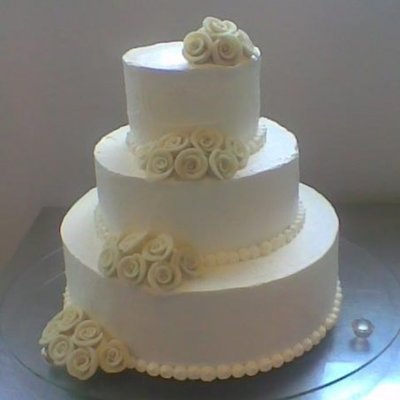 White Wedding Cake