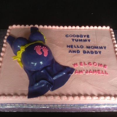 My 1St Belly Cake