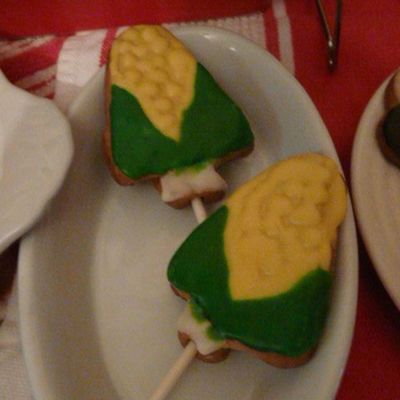 Corn On The Cob Cookies