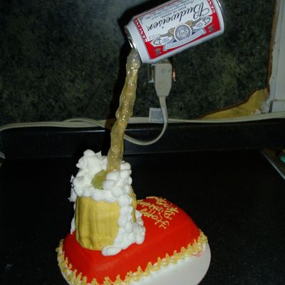 Budweiser Cake
