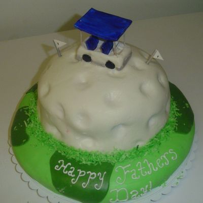 First Shaped Cake.