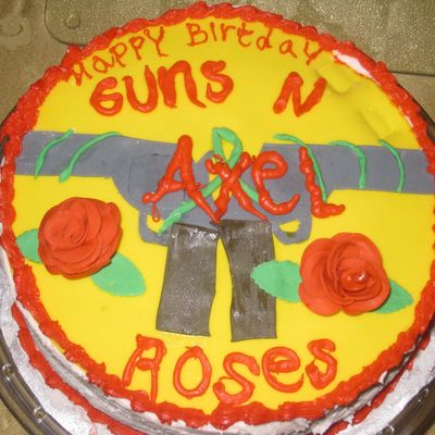 Guns N Roses Cake