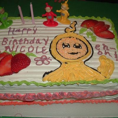 Teletubbies Birthday Cake