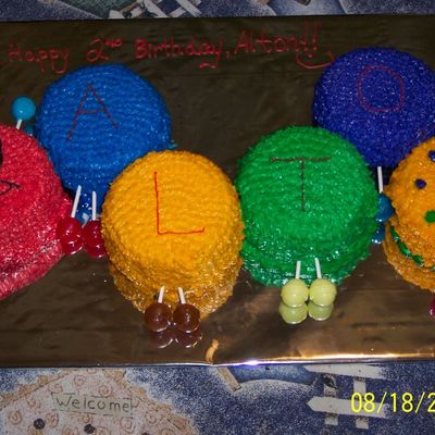 Caterpiller Cake