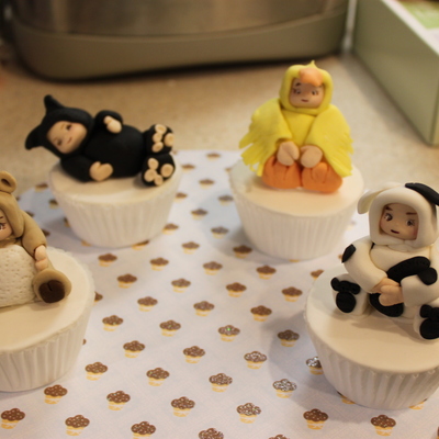 Baby Animal Cupcakes