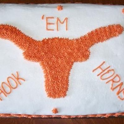 Texas Longhorn Cake