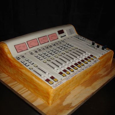 Sound Board For Radio Station