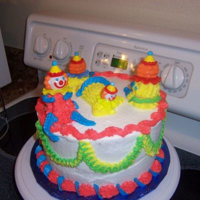 My 'safety Clown' Cake