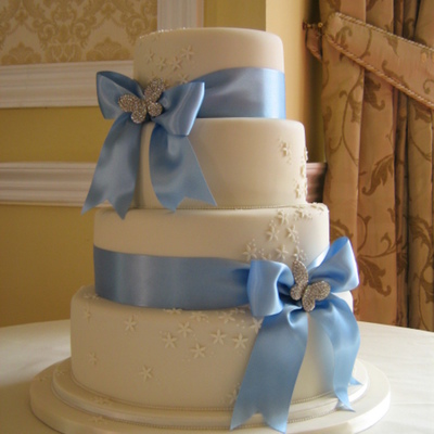 4 Tier Wedding Cake