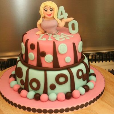 My Friend's 40Th Birthday Cake