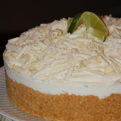 White Chocolate Key Lime Mousse