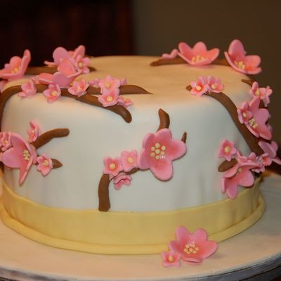 Cherry Blossom Cake
