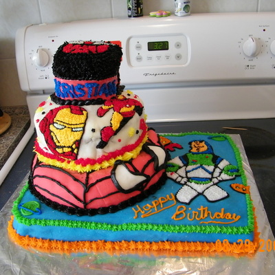 Super Hero Cake